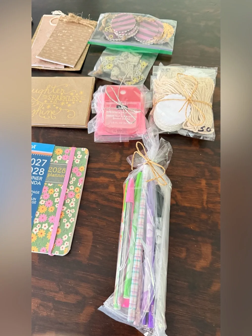 Large Stationary Bundle Journaliing Scrapbooking Mini Journals Tags Tissue Paper